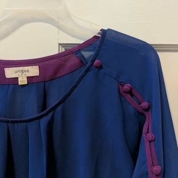 Light & Flowy Blouse shirt small Umgee - Picture 2 of 5